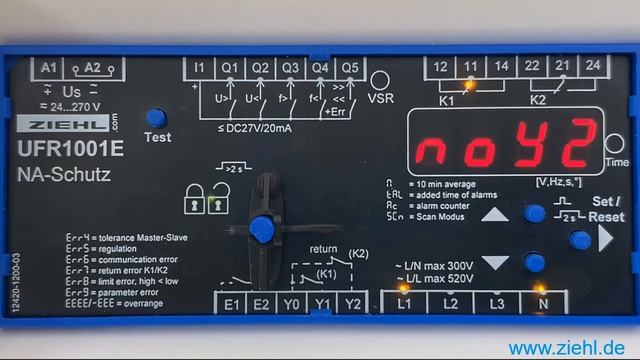 ZIEHL UFR1001E - 2-stufige Testfunktion смотреть онлайн