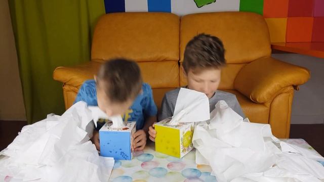 ЧТО ДЕЛАТЬ КОГДА СКУЧНО ДОМА  / челлендж с салфетками