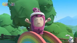 The Golden Ticket | Oddbods | Christmas Cartoons for Kids!