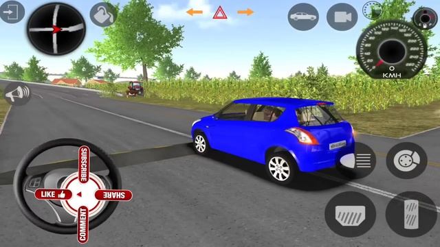 Driving a REALISTIC Indian Car - Suzuki Swift (HD)!!! Car Game Android Gameplay