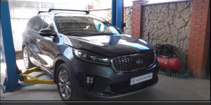 Замена топливного фильтра на Киа Соренто Прайм 2,2  Kia Sorento Prime 2018