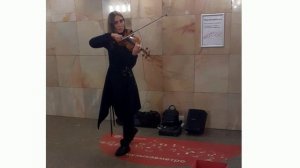 Музыка в метро!
Переход на станцию Чеховская.Москва.