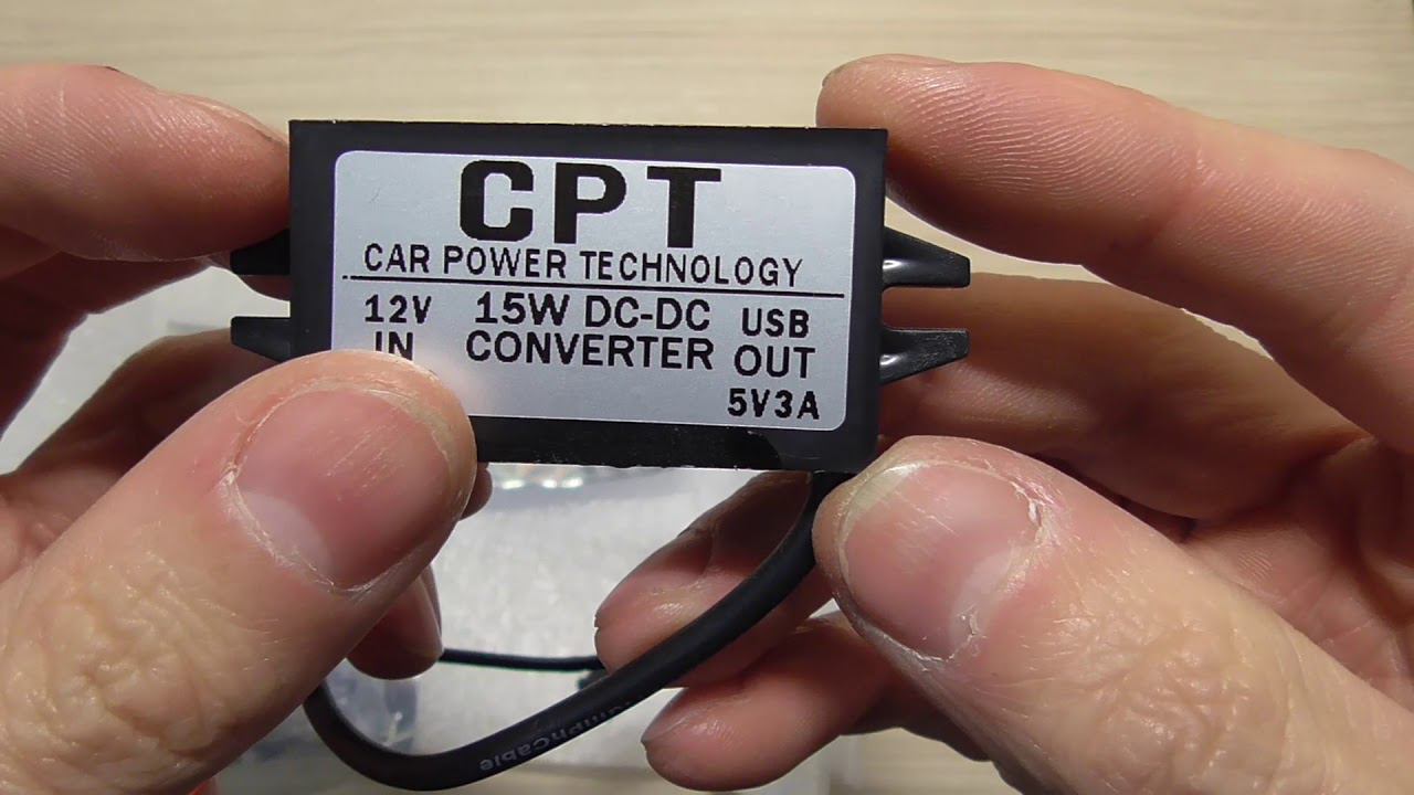USB автозарядка, преобразователь напряжения.