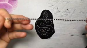 брошь из бисера змея своими руками