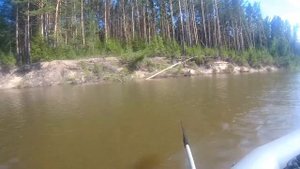СПЛАВ ПО РЕКЕ КЕМЬ . РЫБАЛКА .  ЛОВИМ СОРОГУ