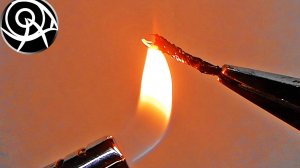 🔥 Горит ли свеча без фитиля 🪔 Опыт с трубкой 🕯 Физика 🔨 Горение парафина в окопной свече-горелке