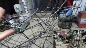 МАСТЕР КЛАСС: каркас из арматуры для декоративной фигуры из цемента в сад