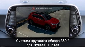 Система кругового обзора для HYUNDAI TUCSON Bird View 360° HD, обзор, функции, особенности установки