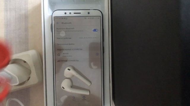 Обзор беспроводных наушников joyroom jr-T03. Подключение наушников к телефону по блютуз. Часть3