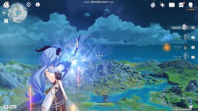 How to see the whole TEYVAT in genshin impact |Genshin Imapct смотреть онлайн