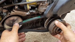 Вариатор от Minarelli на Honda Dio