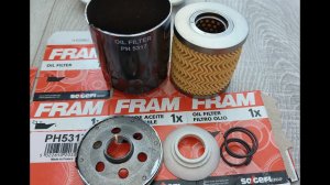 Распил масляного фильтра FRAM PH5317