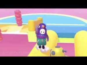 Fall Guys but it's a JoJo Reference