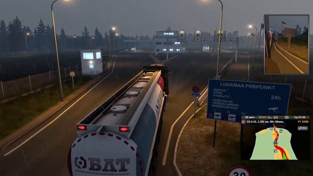 ETS 2 доставка топлива в Катанья 1 серия