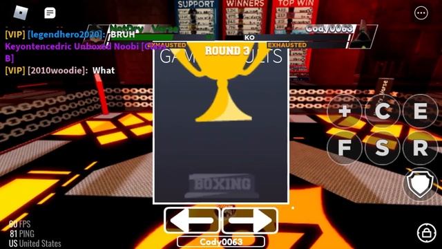 Proving emerald is the 2nd best glove|Roblox Boxing League смотреть онлайн