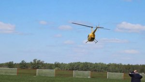 Открытие вертолетного центра "Аэросоюз" в Уфе.