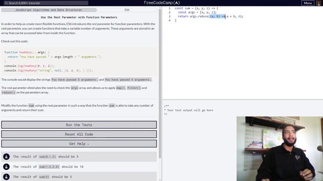 How to Use the Rest Parameter with Function Parameters in JavaScript