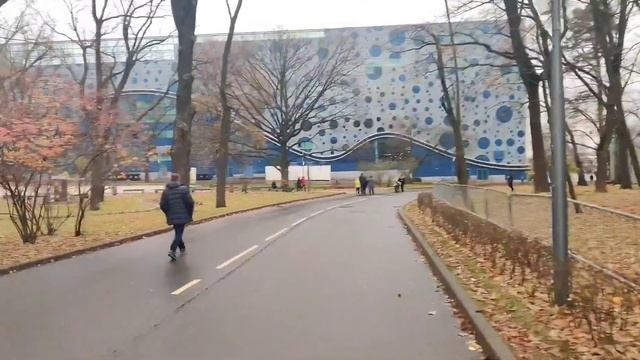 #78.Москва.Почему мы не попали в Москвариум?Ну зато погуляли под дождём. смотреть онлайн