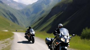 Джилы-Су 2024. Еду ПО САМОЙ КРАСИВОЙ ДОРОГЕ на мотоцикле Yamaha FJR1300.