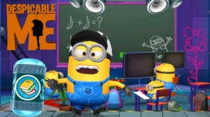 Миньон раш / Minion rush костюм РЕФЕРИ открываем призовую капсулу Снова в ШКОЛУ комната с заданиями