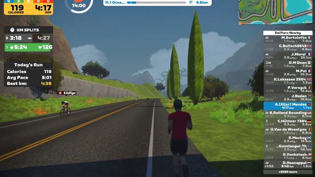 AVG PACE 4:16 BEST K. 3:26 MAX 18 KM/H смотреть онлайн