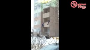 Опасные игры подростков. Прыжки со второго этажа. Услышано Вичуга