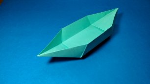Простая лодочка оригами | Кораблик из бумаги который плавает.