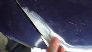 Как отрихтовать капот, которому место в металлоприёмке. Рихтовка крыла, наборка морды.