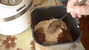 Пшенично- ржаной хлеб  в хлебопечке WEST