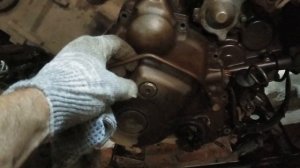 замена обгонной муфты стартера ямаха гризли 700