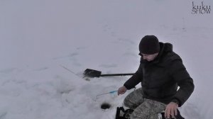 Зимняя рыбалка на поставухи - жерлицы из СССР.