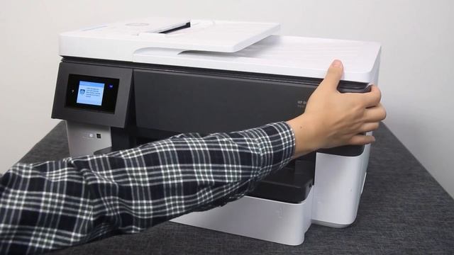 Распаковка, настройка и установка МФУ HP OfficeJet Pro 7720 | HP OfficeJet | HP Support смотреть онлайн