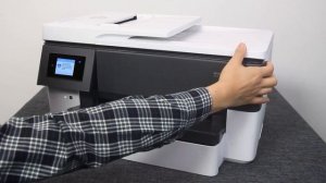 Распаковка, настройка и установка МФУ HP OfficeJet Pro 7720 | HP OfficeJet | HP Support