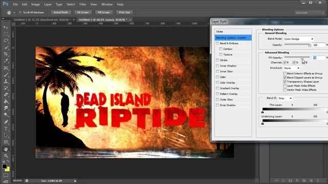 HD YouTube Thumbnail Tutorial - YouTube Gaming Channels (Photoshop Template) смотреть онлайн