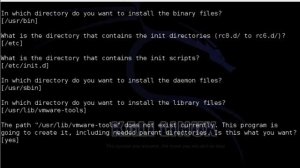 How to Install VMware Tools in KALI LINUX?