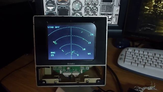 Bendix weather radar for X-Plane смотреть онлайн
