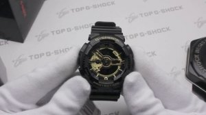 Casio G-Shock GA-110GB-1A обзор наручных часов от Интернет-магазина TopGShop.ru