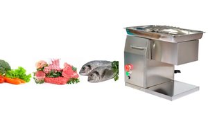 Оборудование для нарезки_ слайсер для нарезки мяса, рыбы ломтиками, соломкой M29 (MEAT SLICER)