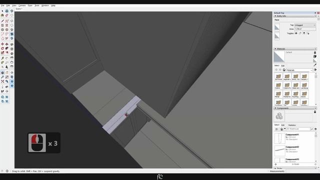 Modeling 3d Sketchup - Rendering di Blender 3.0 смотреть онлайн