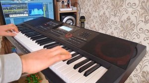 Рамин Гамзабеков. Играю две лезгинские песни на синтезаторе Casio CT-X3000