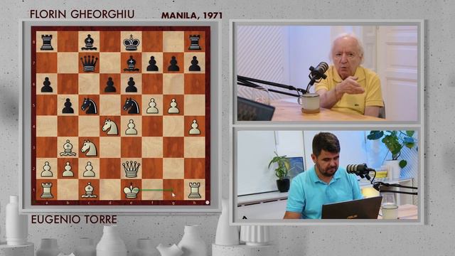 Eugenio Torre VS Gheorghiu Florin - Manila 1971