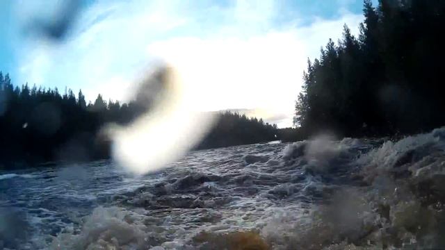 п.Хаудо, р.Чирка-Кемь, 3 к.с. Август 2015. смотреть онлайн