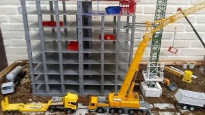 модель автокрана libherr ltm 1200 | scale 1:50| Crane model| model by Germany| Модель из металла!