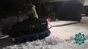 Что такое отвал и как им пользоваться. Помощник Мини-вездеход Маламут от Лебедев Моторс