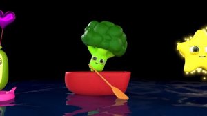 Watermelon & Funky Fruits Jumps on Jelly - A Bouncy Baby Sensory Collection! - Animation and Dance!