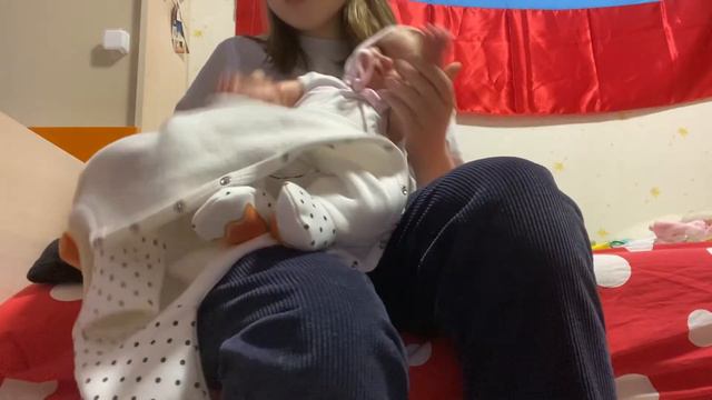 Влог с реборном/ едем к бабушке смотреть онлайн