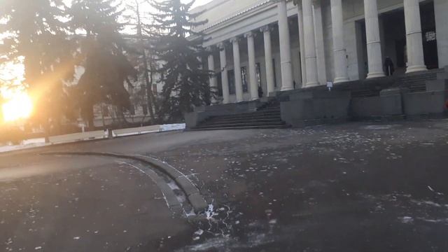 Пушкинский Музей на Волхонке или Гми им.А.С.Пушкина,фасад