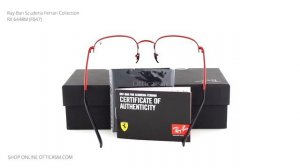 Ray Ban Scuderia Ferrari Collection RX 6448M F047