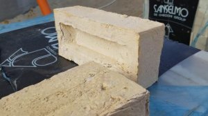 Забор из итальянского кирпича ручной формовки!