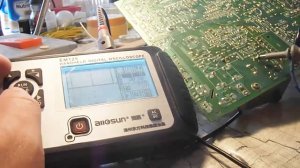 Ремонт телевизора Рубин ,пере запускается в режиме дежурного питания ,мигает светодиод.